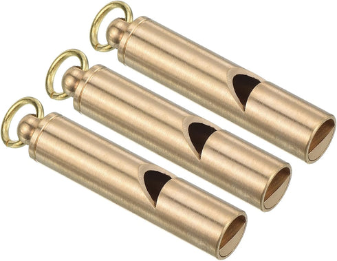 PATIKIL Emergency Whistles, 3 Pack Safety Whistle with Keychain, Super Loud Outdoor Survival Whistle for Camping Hiking