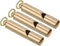 PATIKIL Emergency Whistles, 3 Pack Safety Whistle with Keychain, Super Loud Outdoor Survival Whistle for Camping Hiking