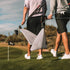 STICKIT Magnetic Towel, Gray - Microfiber Golf Towel with Deep Waffle Pockets and Strong Magnet