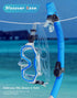 Snorkeling Gear for Kids, Snorkel Set for Ages 6-14, 180° Panoramic Wide View Mask Set for Breathing Freely