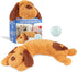 WEOK Heartbeat Puppy Toy, Comfort Cuddler Pillow, Dog Anxiety Relief Calming Aid,Heartbeat