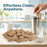 RAINFLOW 40 Pcs Water Bottle Cleaner Tablets Bottle Washer Tablets Cleaning Supplies Kit,All Purpose Cleaner