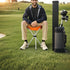 OVINEG Stool,16.5" Folding Camping Folding Camping Chairs,Portable Tripod Seat,Outdoor Travel Tall Chair for Camping