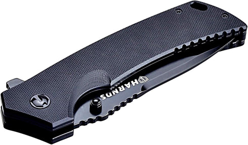 Warrior/General Tactical Folding Knife - D2 Steel Blade G10 Handle Fipper Opening (drop point)