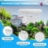 Bingche 4pcs 3 1 Hammock Aquatic Pet Lounge Aquarium Accessories Floating Hole Fish Shrimp Hiding Place