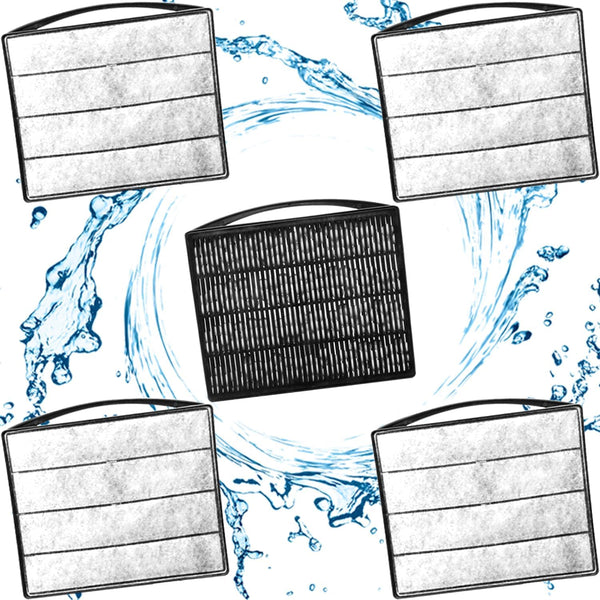 TARARIUM Aquarium Filters Accessories for Large IX-120 Filter & IX-120 U-V 4pcs