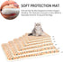 Mora Pets Dog Bed Crate Pad, Ultra Soft with Cute Star Print, Washable Mat for Large Medium Small Dogs, Reversible