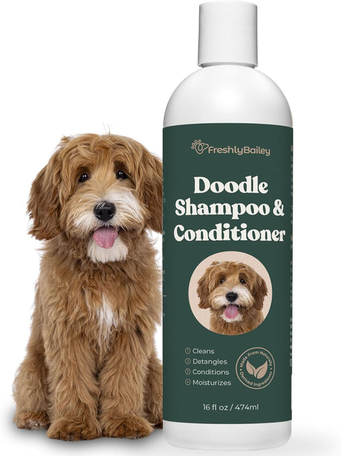 Doodle Shampoo and Conditioner - Best Dog Shampoo for Goldendoodle, Poodles, Doodle