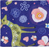 Wontee Small Pet Sleeping Pouch Sleep Bag, Warm Bed Hideout for Hamsters, Hedgehogs, Sugar Gliders, Squirrels (L, Blue