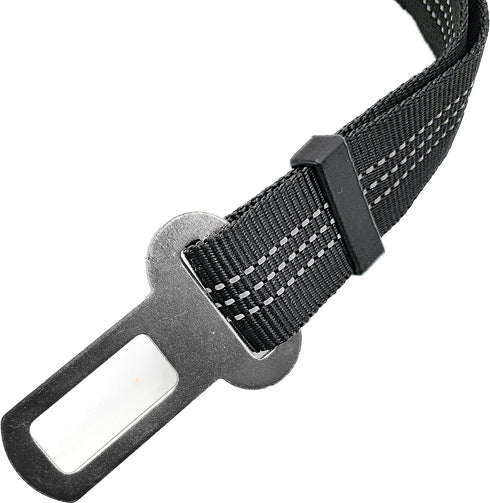 2 Dog Seatbelt Seat Belt Car Harness Leash Travel Accessories, Bungee Anti Shock Pet Cat Adjustable Lead Clip Safety