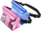 HEETA 2-Pack Waterproof Pouch with Waist Strap, Screen Touchable Dry Bag for Phone Valuables, Swimming, Snorkeling