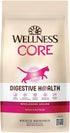 Wellness CORE Digestive Health Probiotic Coated High Protein Dry Cat Food, Salmon & Rice Recipe, 5 Pound Bag