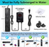 hygger Aquarium Heater 300W, Digital LED Controller, Overheating Protection, Submersible for 25-80 Gallon Tanks