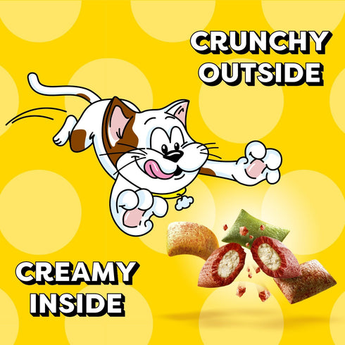 5.29 oz. Temptations Cat Treat ShakeUps, Crunchy and Soft Cat Treats, Clucky Carnival, Pouch