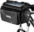 WILD MAN 4L Rainproof Bike Handlebar Storage Bag with Touch Screen for MTB Mountain Road Bike Scooters