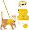 BINGPET Cat Harness with Leash and Collar for Walking, Escape Proof with 59 Inches Leash, Adjustable Soft Vest