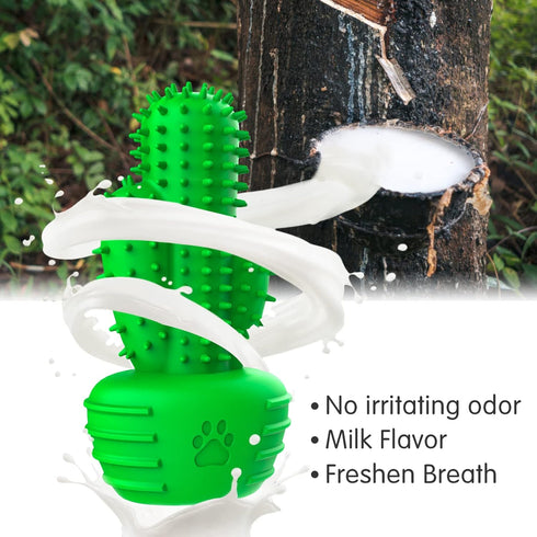Dog Chew Toys Dog Toothbrush Stick - Teeth Cleaning Brush Dental for Medium Large Dog, Puppy Christmas, Easter Birthday