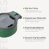 humangear cupCUP, Nesting Cup Mess Kit for Camping with Secure Lid
