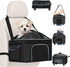 4-in-1 Cat Car Seat and Cat Carrier with Removable Wheels Booster Car