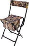 AMERISTEP Hunting Foldable Design Portable Lightweight High-Back Blind Chair with Backrest, Mossy