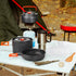 Gutsdoor Camping Cookware Set, Lightweight Stackable Non-Stick Cooking Equipment with Storage Bag for Outdoor