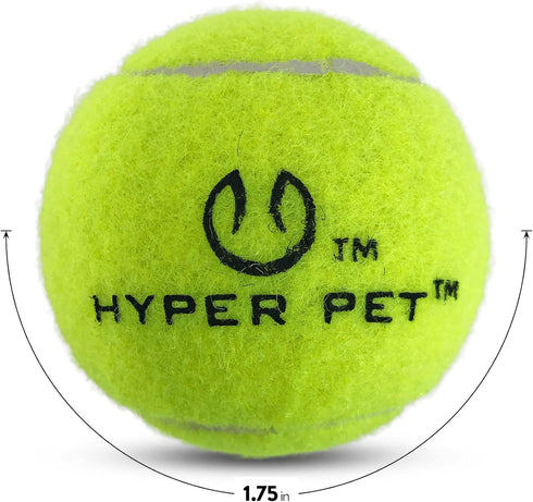 Hyper Pet MINI Tennis Balls for Dogs - 12 Pack, Interactive Dog Toys & Tennis Balls for Small Dogs, Great Dog Gifts