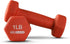 HolaHatha Neoprene Dumbbell Weight Set with Rack, 2, 3, 5, 8, and 10 Pound for Home Exercises