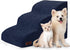 Dog Stairs and Steps for Beds Or Couches, 3-Step Pet Stairs for Small Dogs and Cats, Soft Non-Slip Ramp for Older Dogs