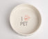 Park Life Designs - Ceramic Bowl for Dogs, Cats and Pets, Stylish Retro Design, Heavyweight and Non Slip, Chew Proof,