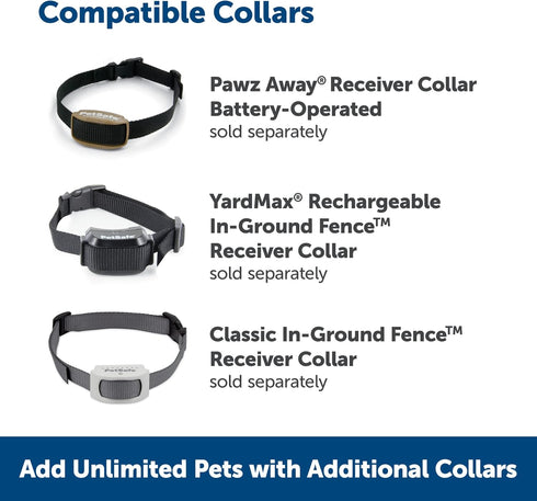 PetSafe Pawz Away Mini Add-A-Barrier for Cats and Dogs, Waterproof Indoor/Outdoor Use, Expand Coverage