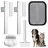 5-in-1 Pet Grooming Kit for Cats and Dogs Flea Comb, Double-Layer Dense