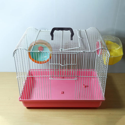 Zerodeko 10Pcs Portable Plastic Pet Cage Handles, Easy Install, Comfortable to Hold, Black