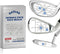 Golf Impact Tape Set 300Pcs, Self-Teaching Stickers for Woods, Irons, and Putters, Training Aid