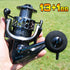 Sougayilang Fishing Reel, 13+1BB Light Weight Ultra Smooth Aluminum Spinning Reel with Free Spare Graphite Spool