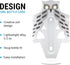 Portland Design Works Owl Cage - Lightweight Water Bottle Holder for Bikes, Snowy Owl