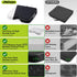 Stadium Seats for Bleachers with Integral Cutting Memory Foam, Stadium Seat Cushion Waterproof Extra Thick Bleacher