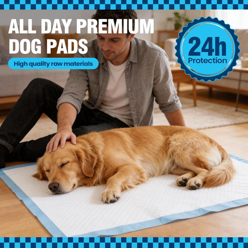 30"x35", 50 Count VJJ Puppy Pads XL Pee Pads for Dogs Large for Doggie&Cats, Disposable Dog Pee Pads Extra Large
