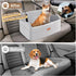 KEELUXE 55 lbs 2 2 Car Seat for Large Size Dog, Booster Seat for Dogs Under or Small Dogs, Soft Car Dog Bed Filling