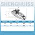 SHENGHUISS Quick Release Bimini Top Swivel Hinge - 316 Stainless Steel Deck Side Mount Marine Hardware with Screws