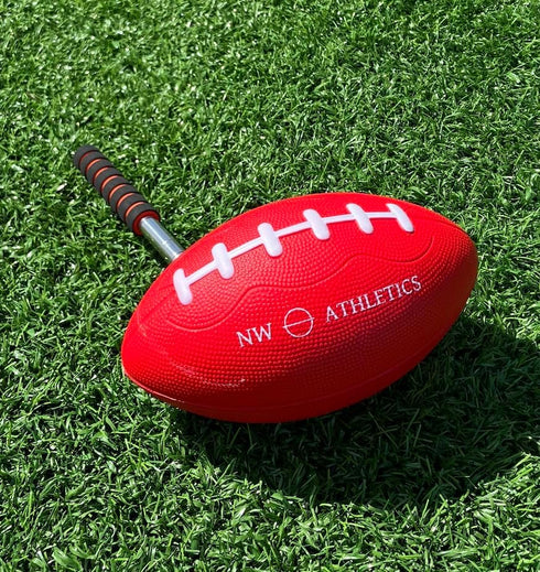NW Athletics 48 Inches Football Snapper Stick, Telescoping Training Tool, Easily Collapsable, Extends Over Long, Easily