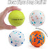 Indestructible Dog Balls for Aggressive Chewers - Floating Bouncy Balls for Small Breed Dogs - 2.5" (4 Pack)
