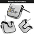 ZZHAO Funny Magnetic Mallet Golf Putter Cover, Fits Most Mallet Putters, Golf Gifts for Dad, 5.5 x 4.7 x 1.2