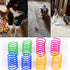 42 Pieces Cat Spring Toys Set, Colorful Interactive Cat Toy and Tube for Indoor Cats, Flexible Plastic Coil for Kittens