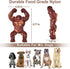 PETSTA Indestructible Dog Toys for Aggressive Chewers, Tough Real Beef Flavored Dog Bone for Large Breeds