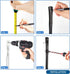 LUGO Heavy Duty Steel Storage Hooks - Wall Mounted Rack for Hanging Canoes, Kayaks, Surfboards, and Bikes