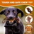 Dog Chew Toys for Aggressive Chewers, Indestructible Interactive Toys for Large/Medium Breeds, Bacon Flavor