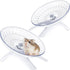 2 Pieces Hamster Wheel, Silent Exercise Wheel for Hamsters, Gerbils, Mice, Hedgehog, Guinea Pig