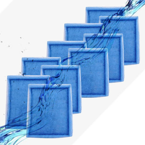 10-20 Gallon Aquarium Filters, EZ-Change #2 Filter Cartridge, 10 Pcs for Healthier Fish
