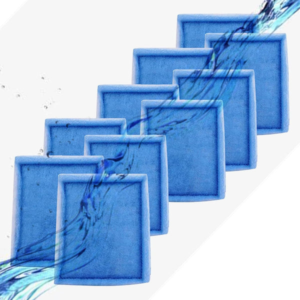 10-20 Gallon Aquarium Filters, EZ-Change #2 Filter Cartridge, 10 Pcs for Healthier Fish