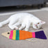 Cat Scratching Board - Creative Fish Shaped Claw Toy, Colorful Sisal Pad Scratch Lounge Durable Interaction Toy